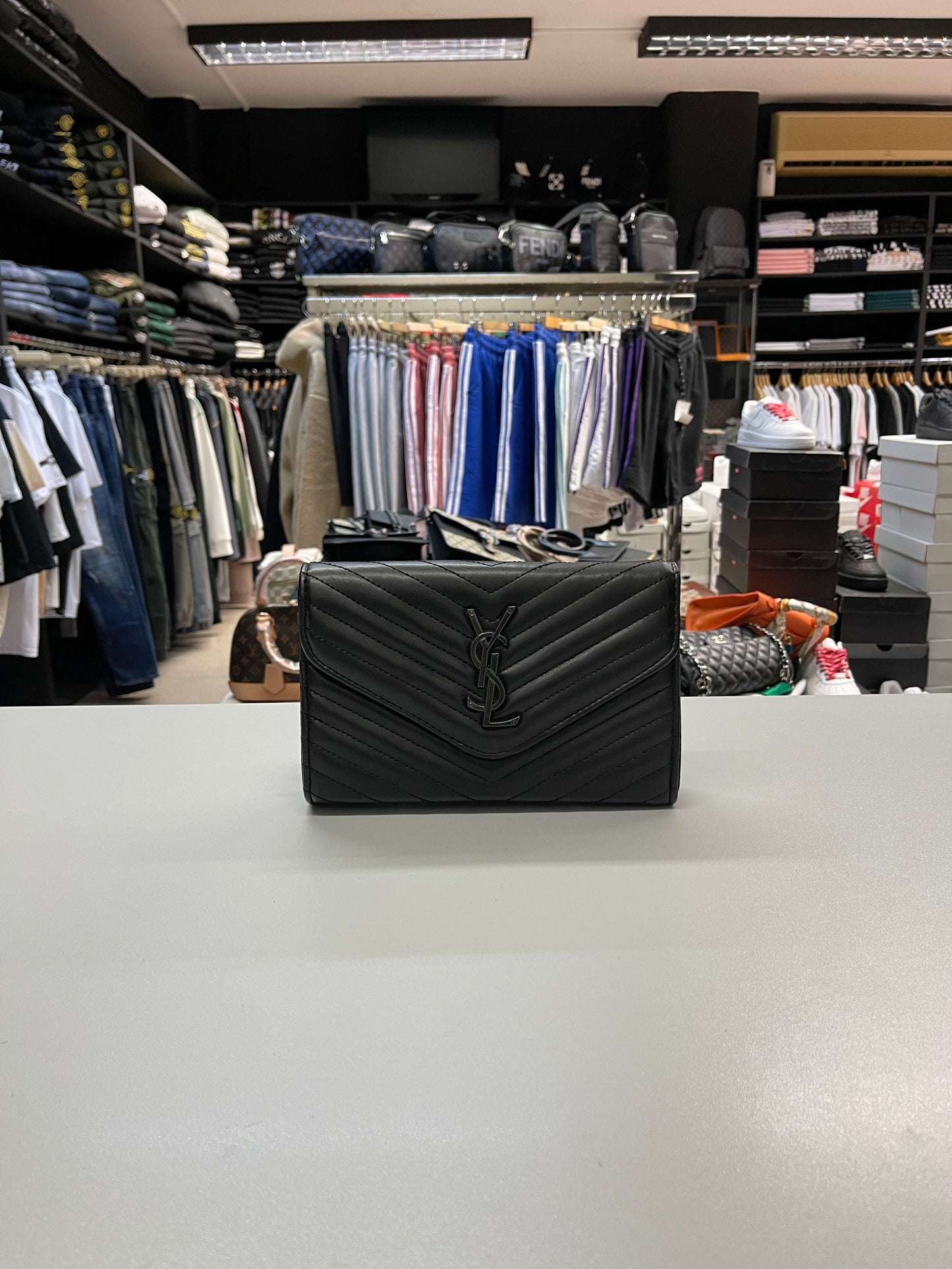 YSL Black Cassandre - Crossbody Bag