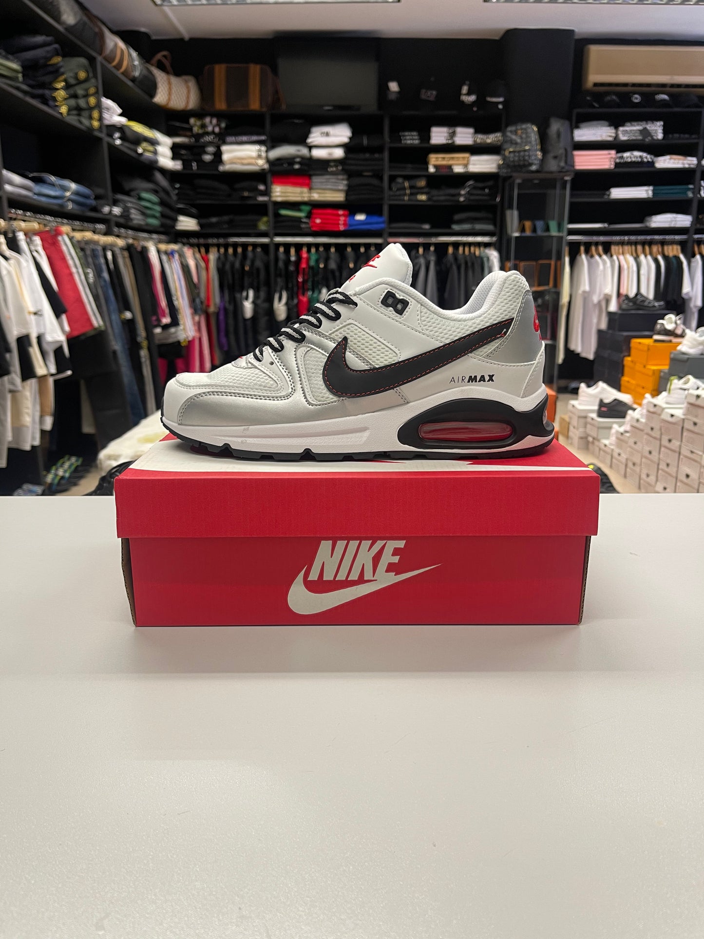 Air Max Command - White Black - V23SHOP.GR