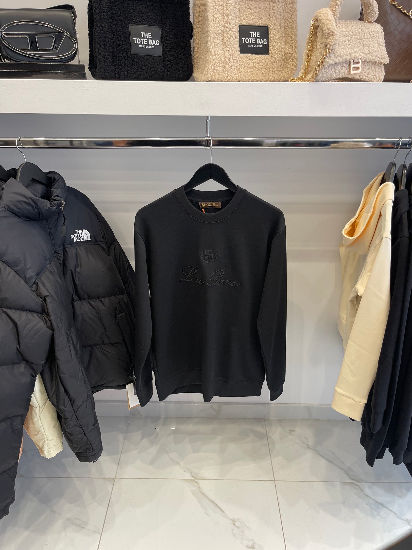 Sweatshirt Loro Piana - Black