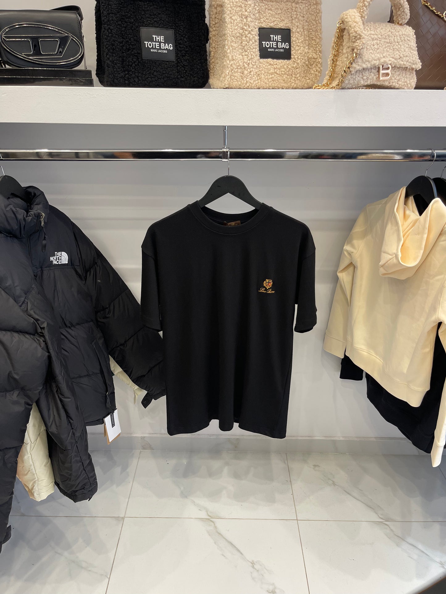 T-Shirt Loro Piana - Black