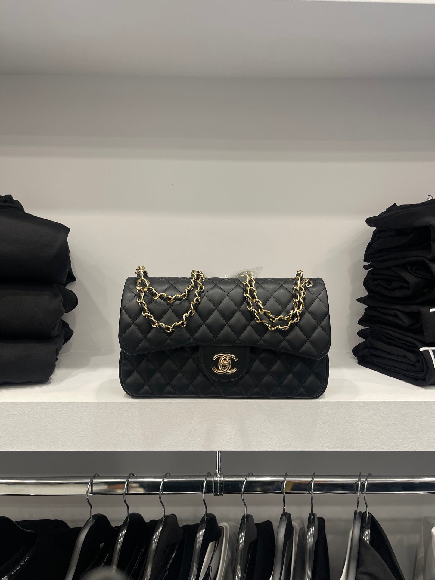 Chanel Timeless Double Flap - Black