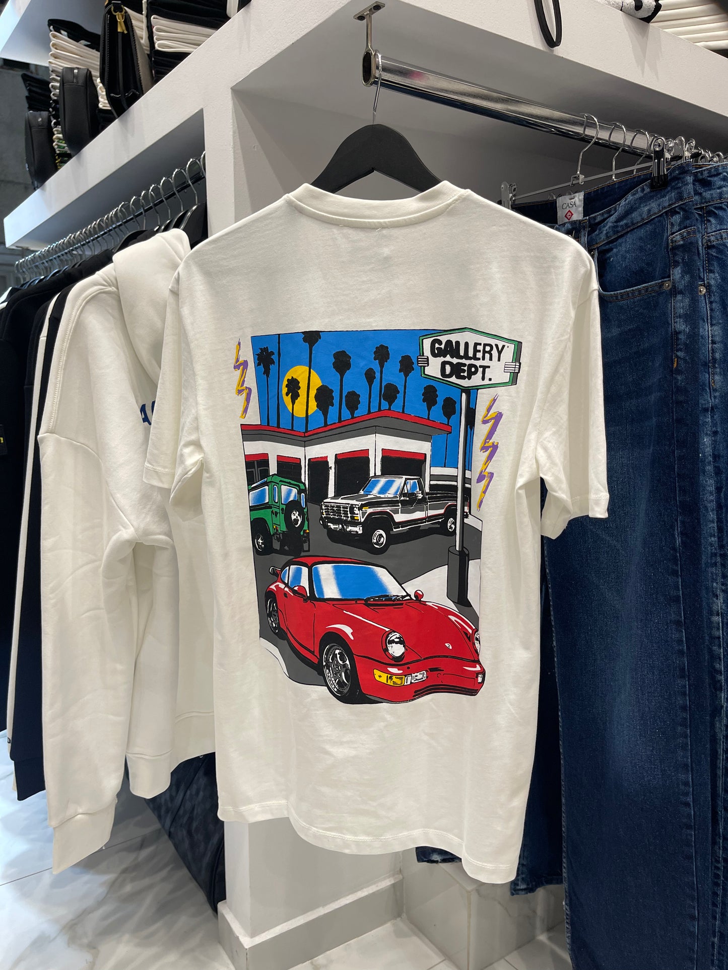 Gallery Dept Drive Thru Tee White - T-Shirt