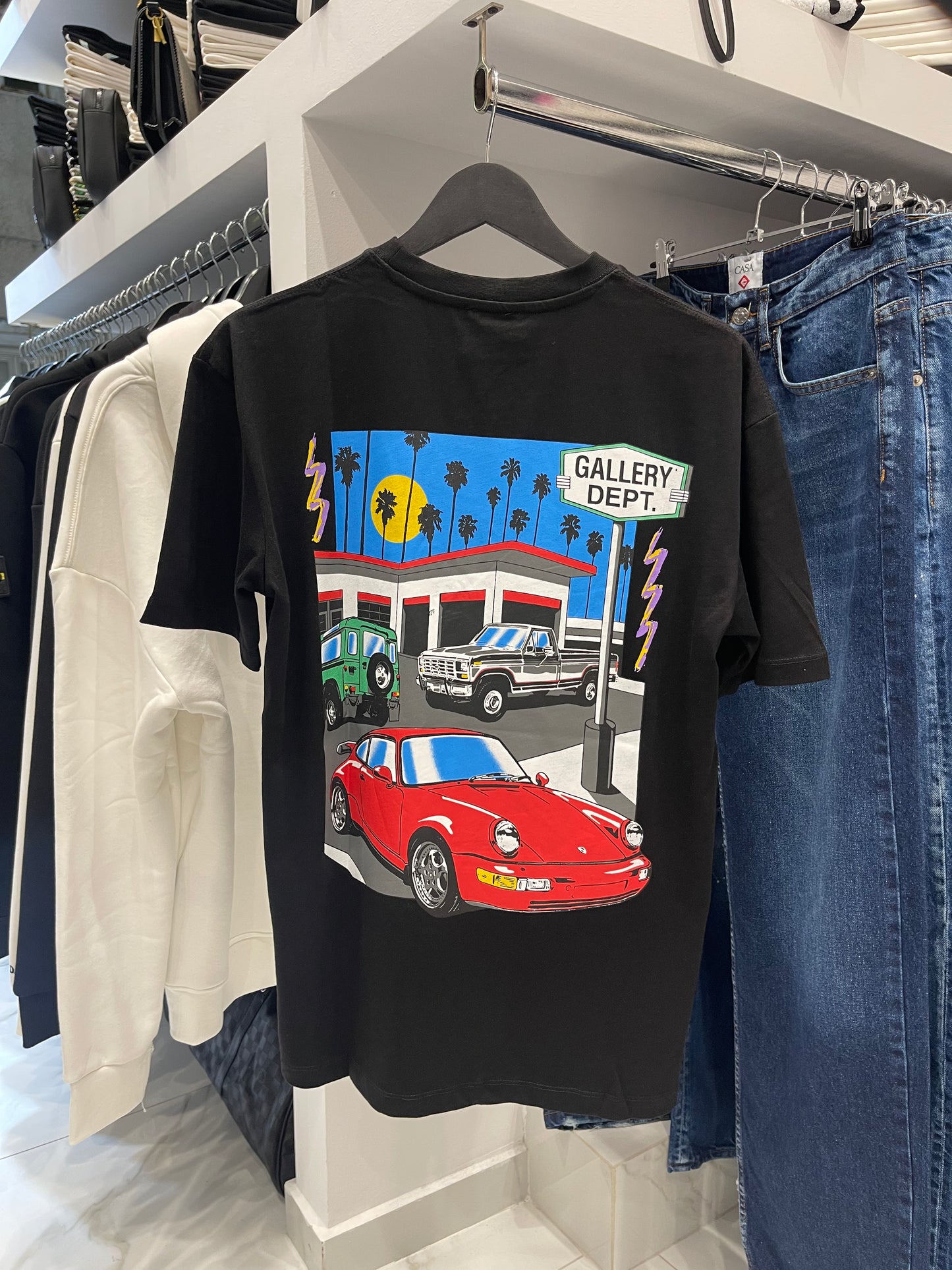 Gallery Dept Drive Thru Tee Black - T-Shirt