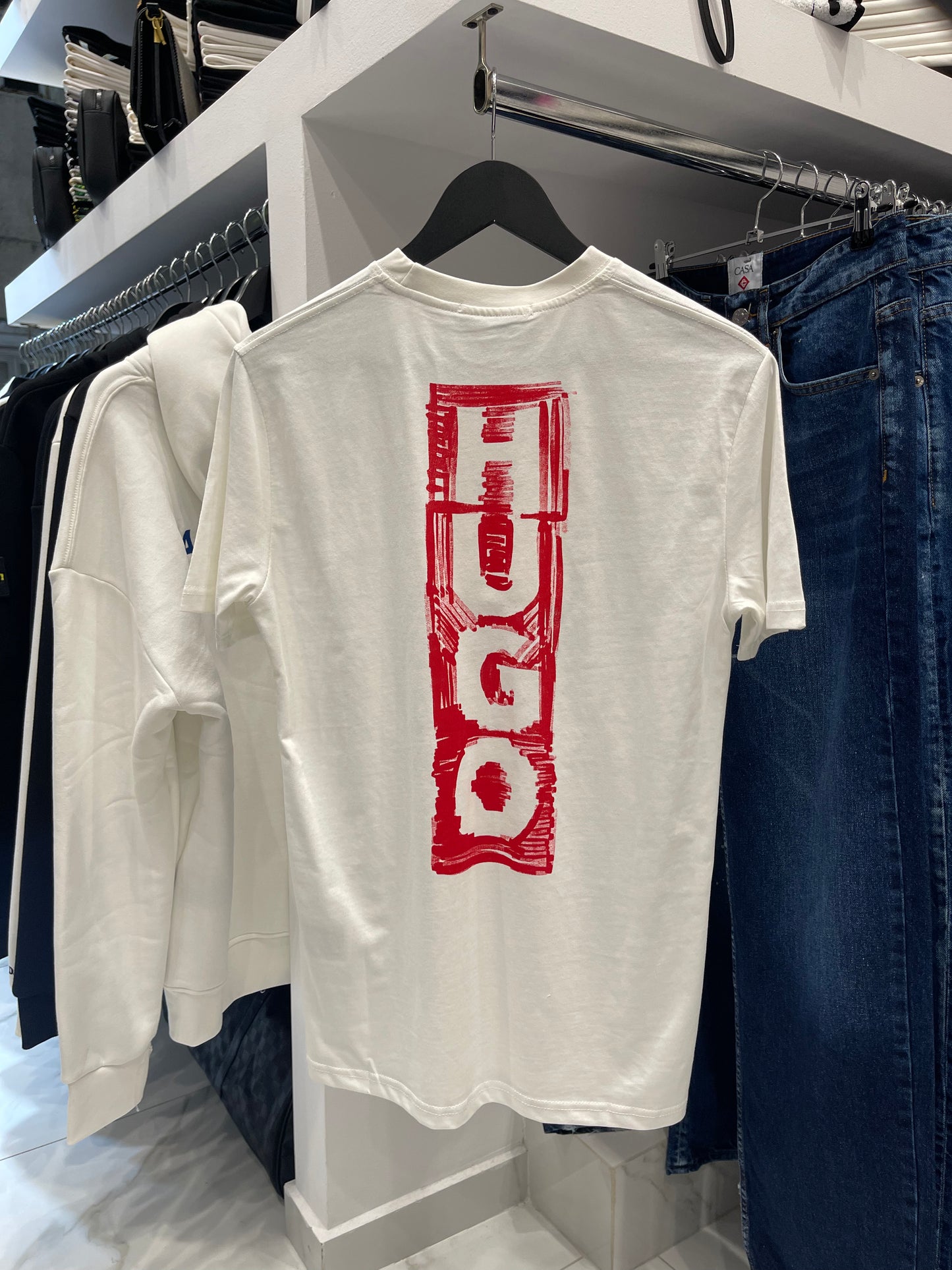 Hugo Boss White - T-Shirt