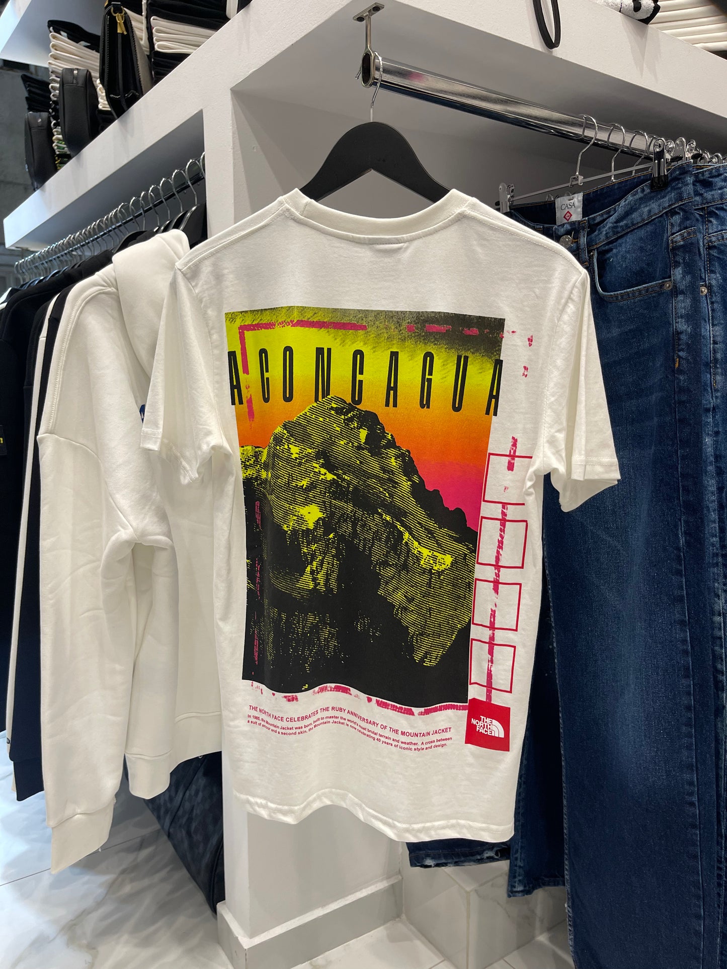 The North Face Axys Aconcagua White - T-Shirt