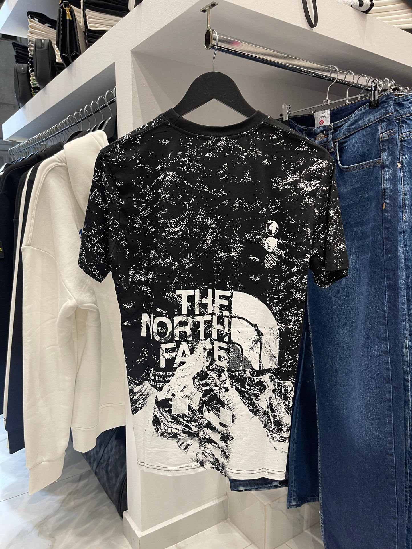 The North Face Foundation Abstract Tee Black - T-Shirt