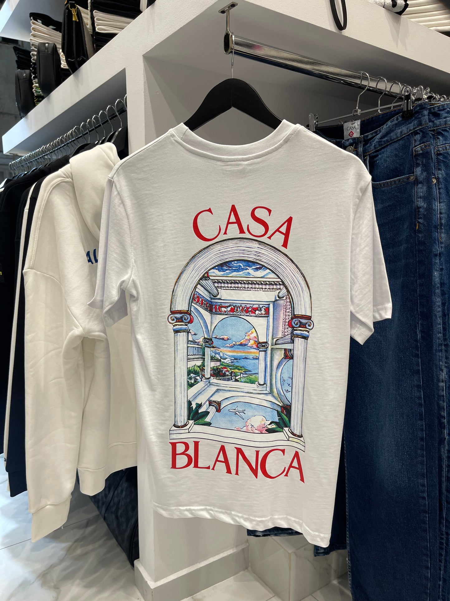 Casablanca Le Passage White - T-Shirt