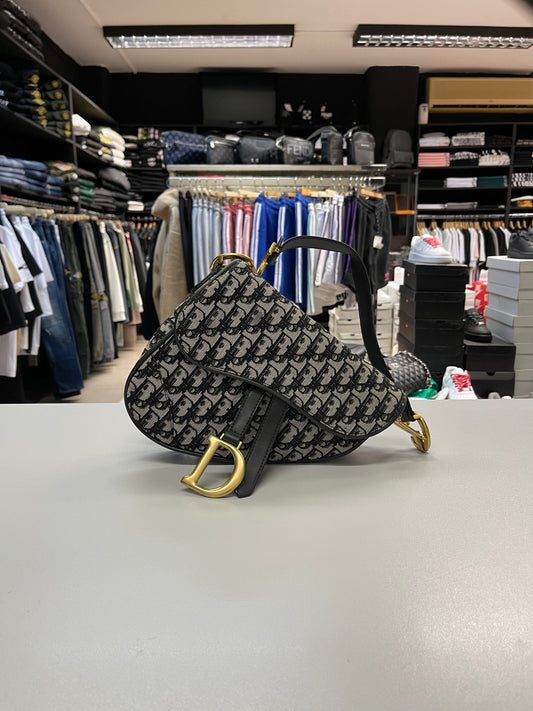 Christian Dior Canvas - Saddle Bag