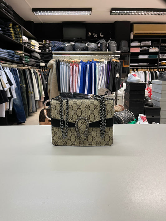 Gucci Dionysus GG Black - Shoulder Bag