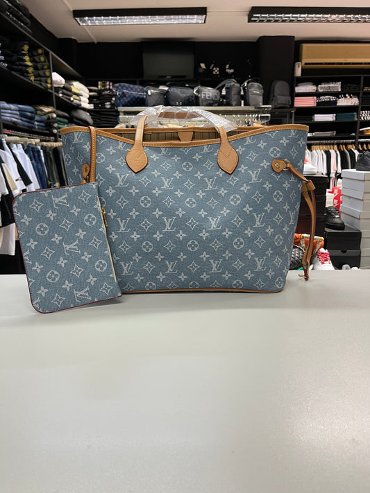 Louis Vuitton Monogram Neverfull Jean - Shoulder Bag