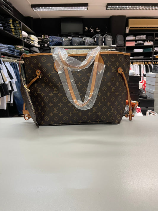 Louis Vuitton Monogram Neverfull Brown Taba - Shoulder Bag