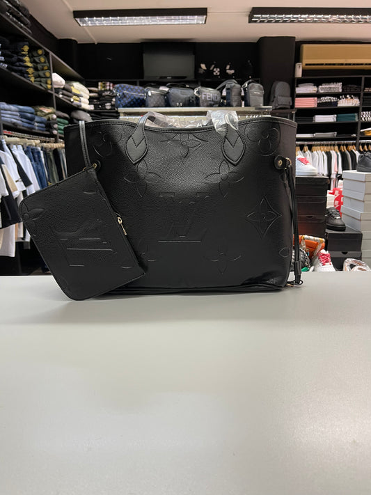 Louis Vuitton Monogram Neverfull Black - Shoulder Bag