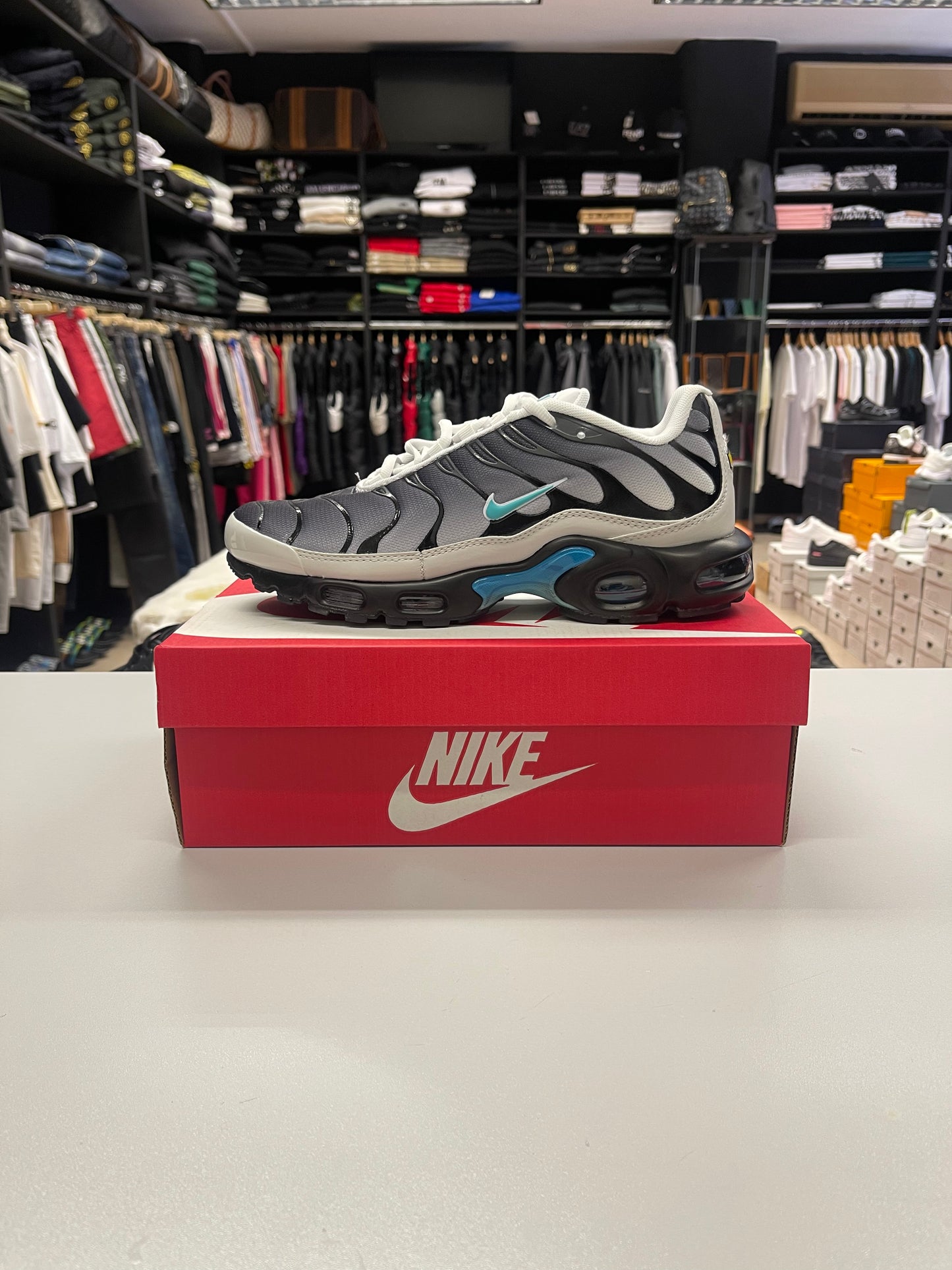 Air Max Plus TN - One Block Down Matte Silver