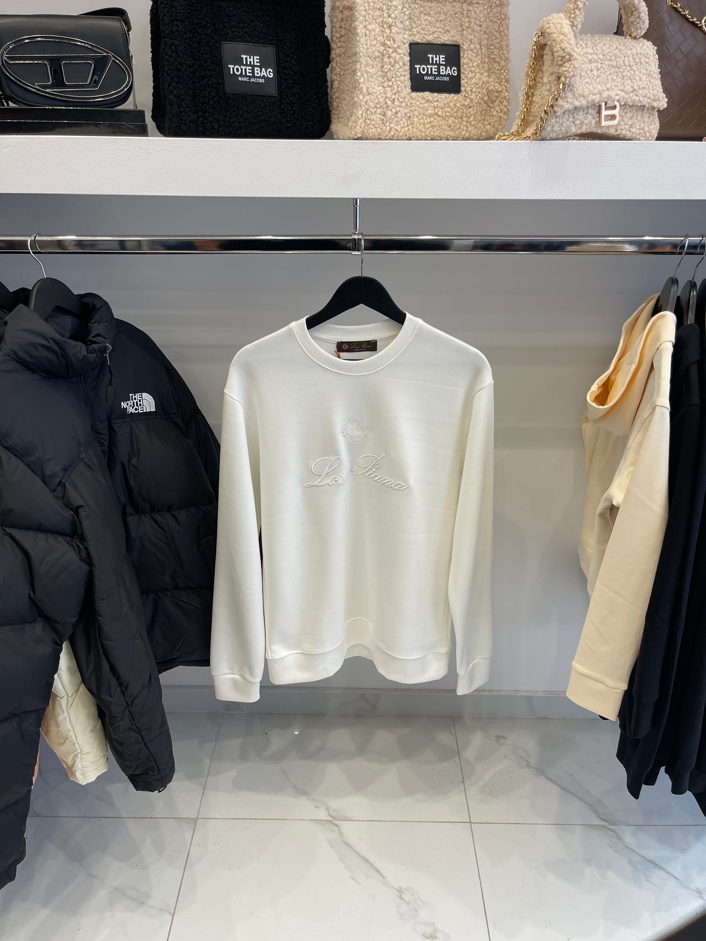Sweatshirt Loro Piana - White