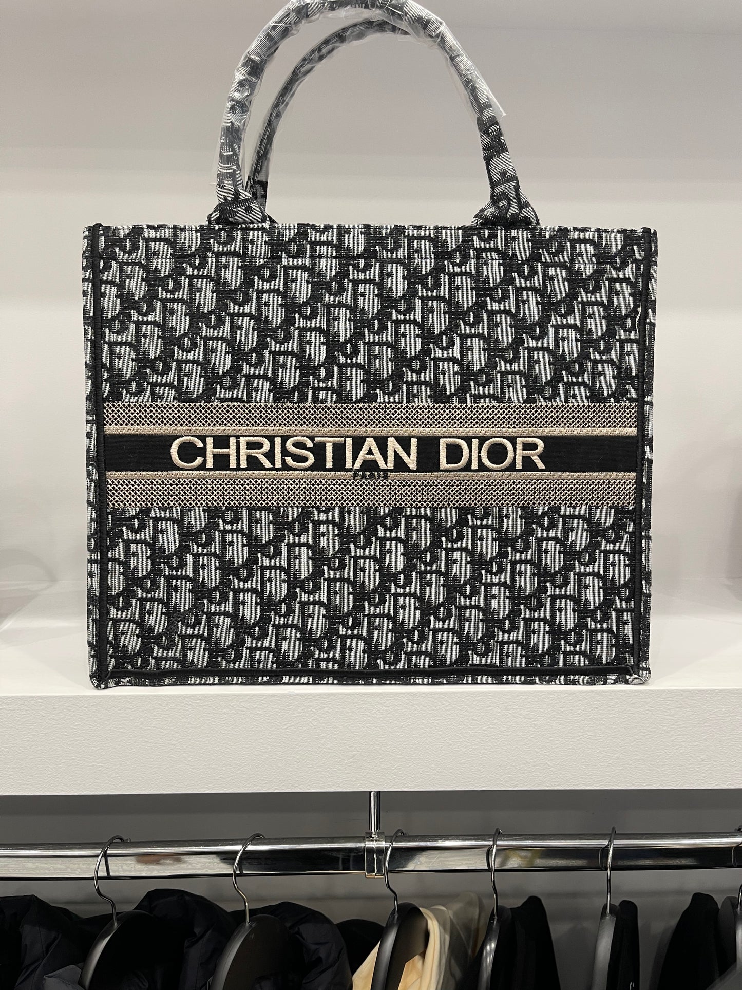 Christian Dior Book Tote - Canvas