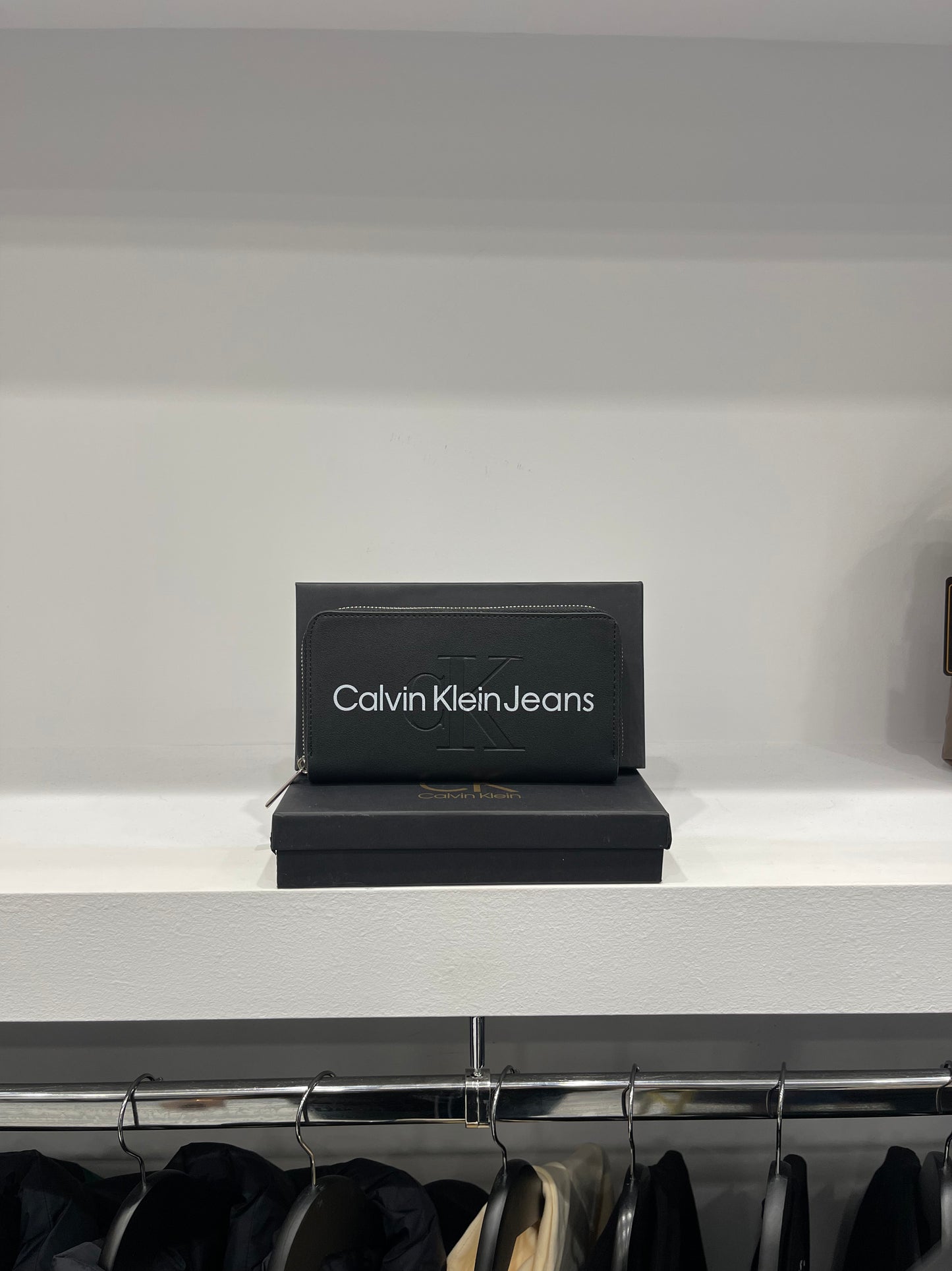 Calvin Klein Wallet CK Canvas - Black