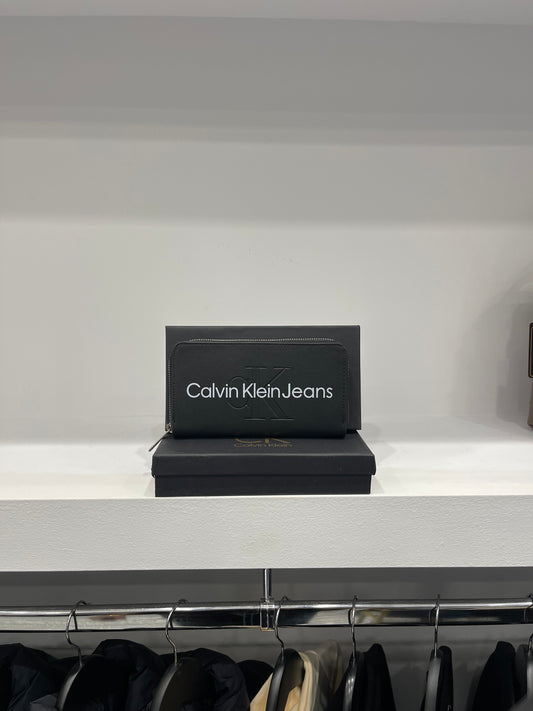 Calvin Klein Wallet CK Canvas - Black