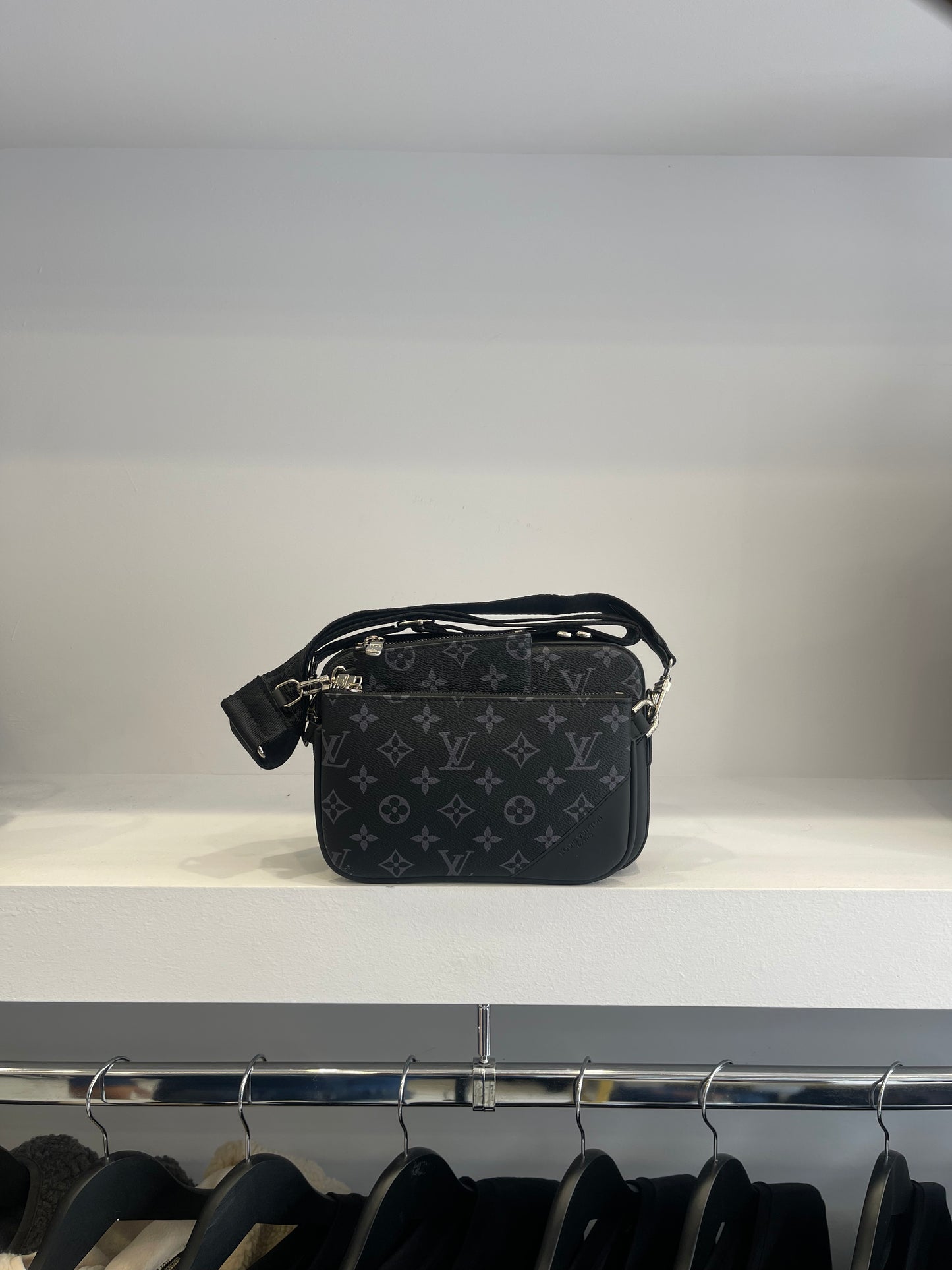 Louis Vuitton Trio Messenger - Monogram Shadow