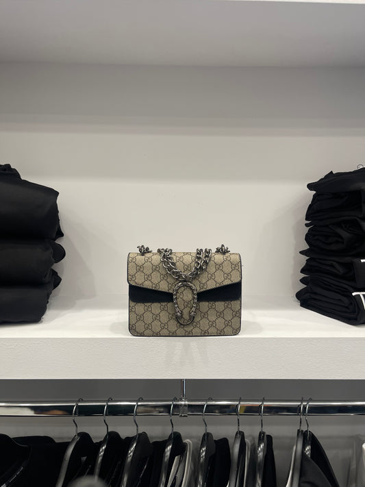 Gucci Dionysus GG Supreme - Canvas Black