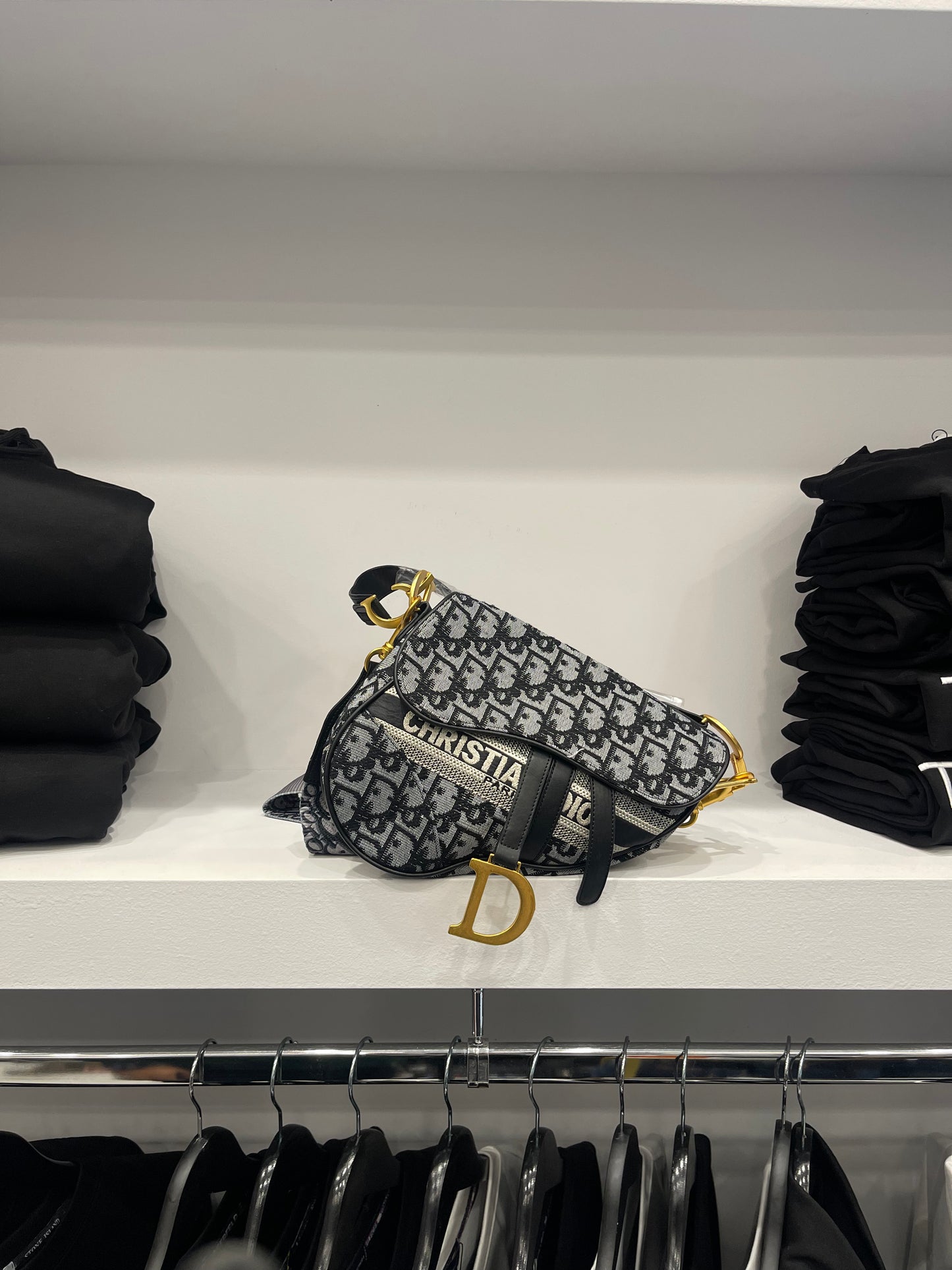 Christian Dior - Saddle Oblique Grey