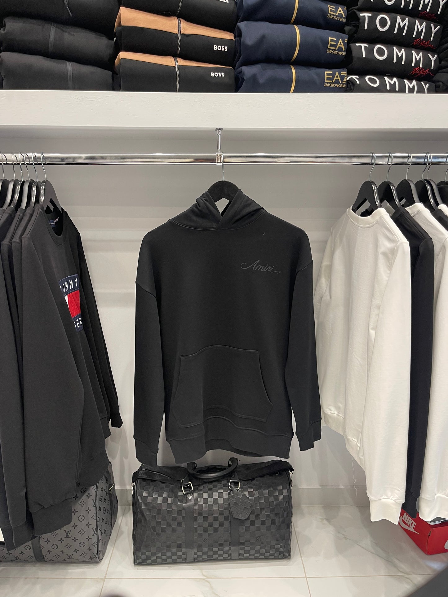 Sweatshirt Hoodie Amiri - Black