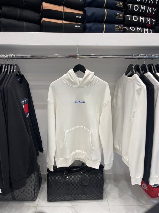 Sweatshirt Hoodie Balenciaga - White