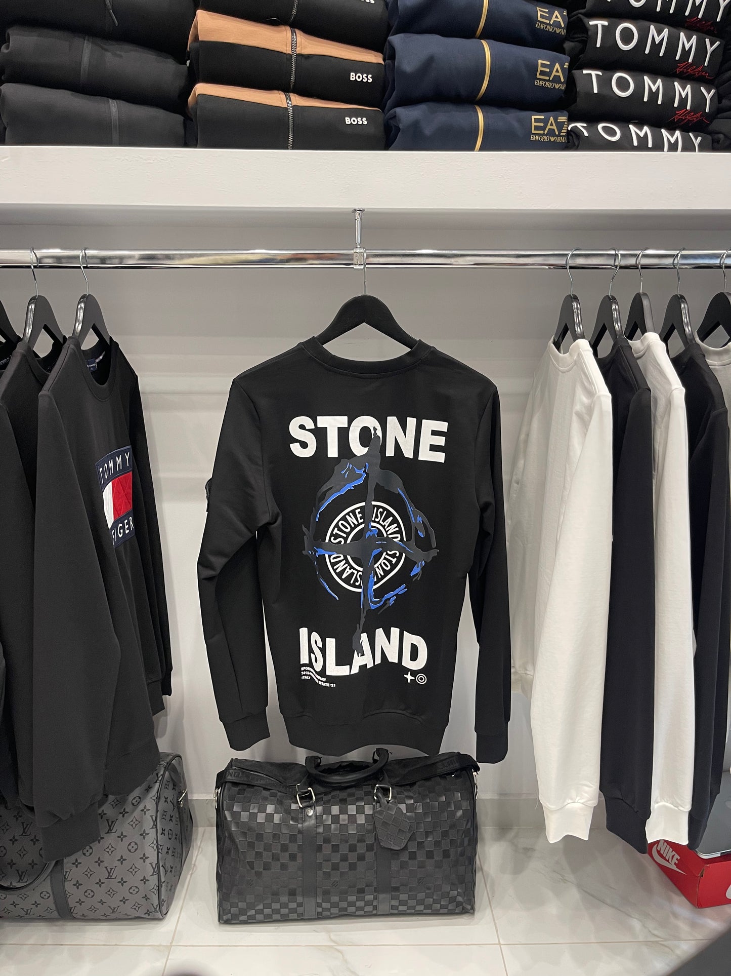 Sweatshirt Stone Island - Black