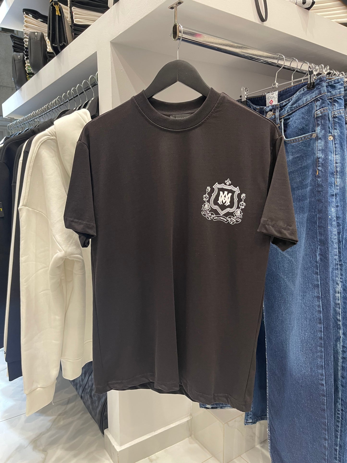 Amiri Crest MA Black - T-Shirt