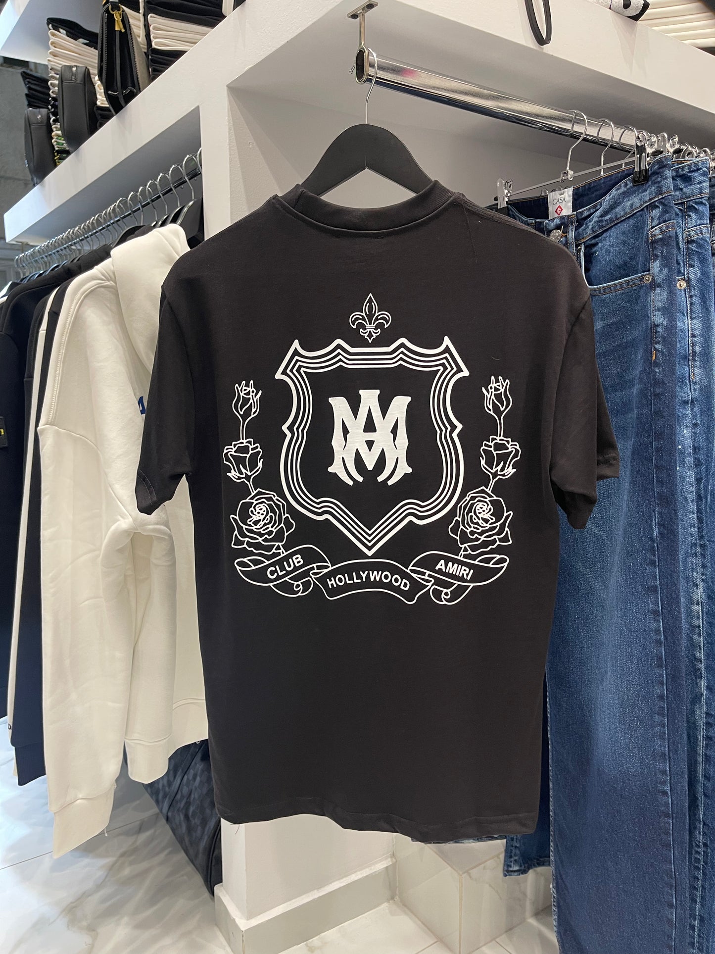 Amiri Crest MA Black - T-Shirt