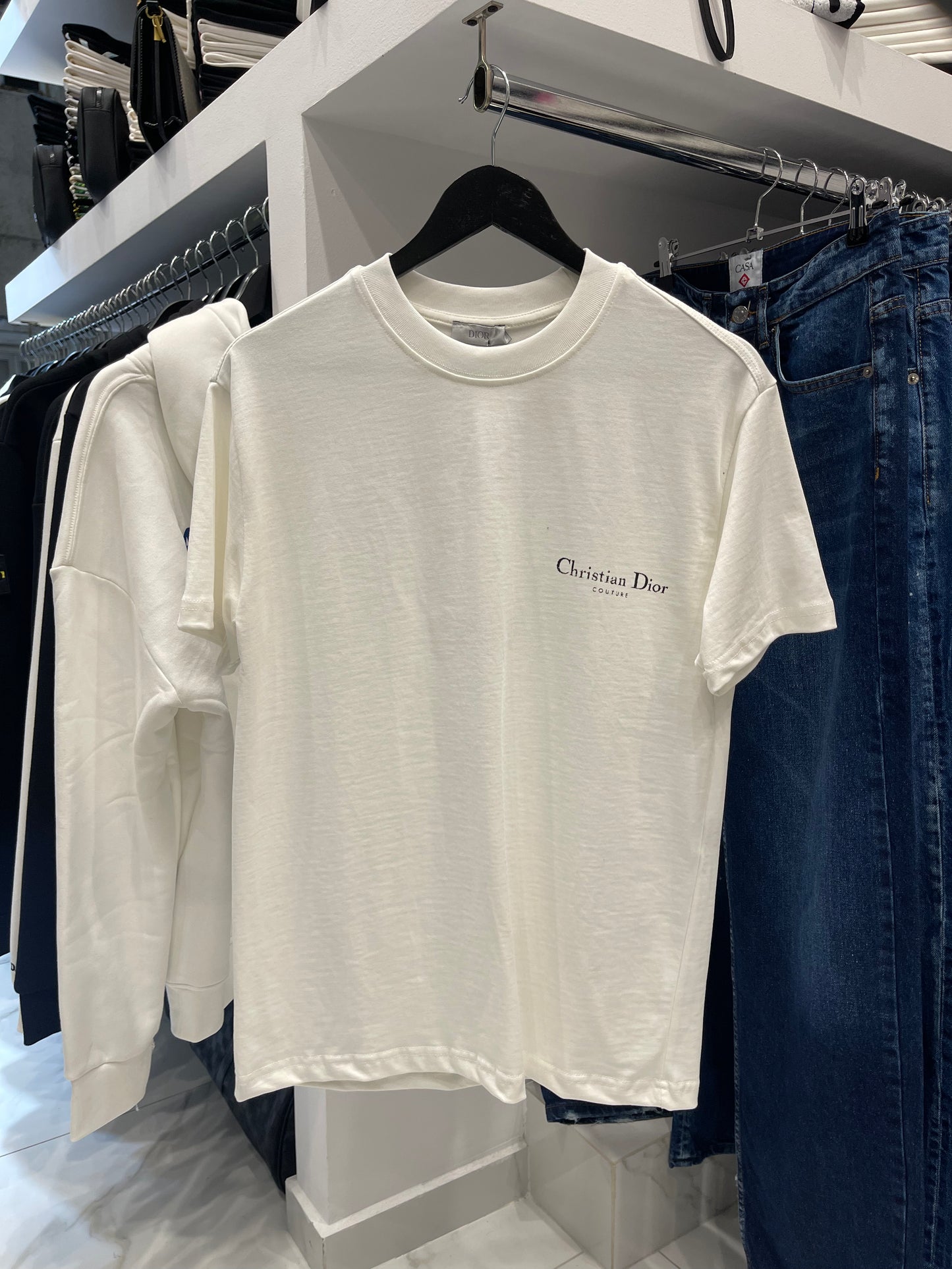 Christian Dior Couture White - T-Shirt