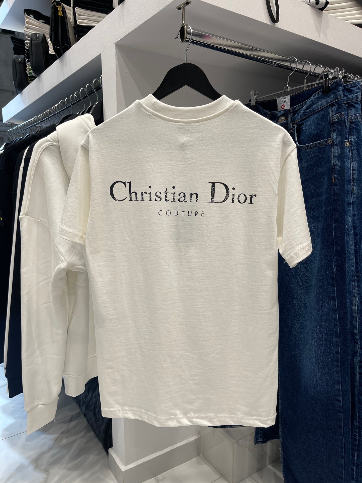 Christian Dior Couture White - T-Shirt