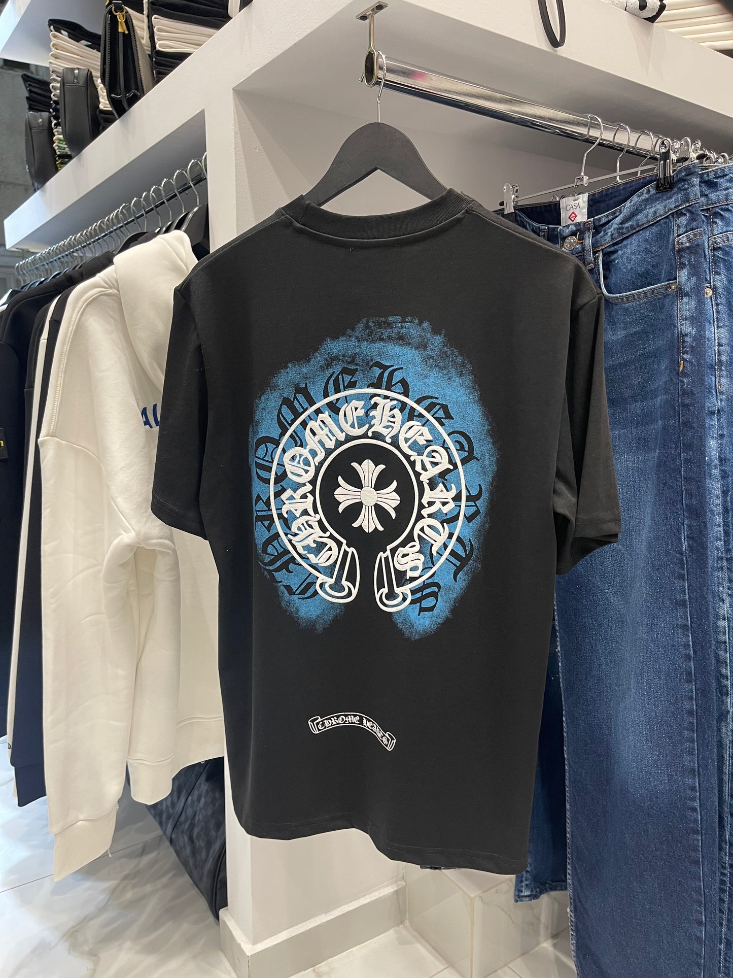 Chrome Hearts Horse Shoe Black - T-Shirt