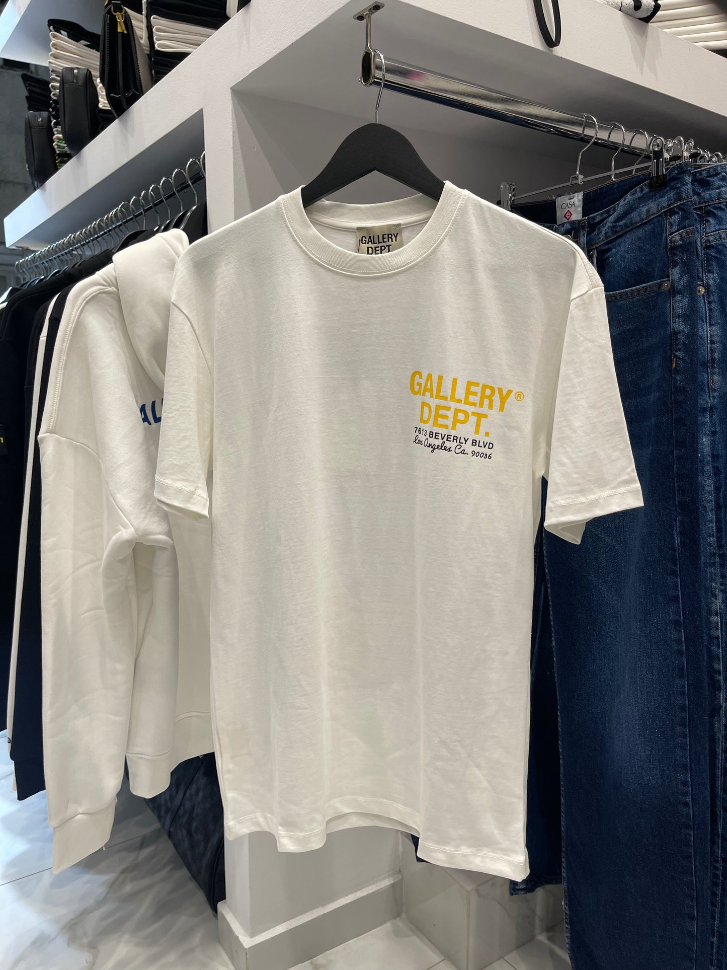 Gallery Dept Drive Thru Tee White - T-Shirt