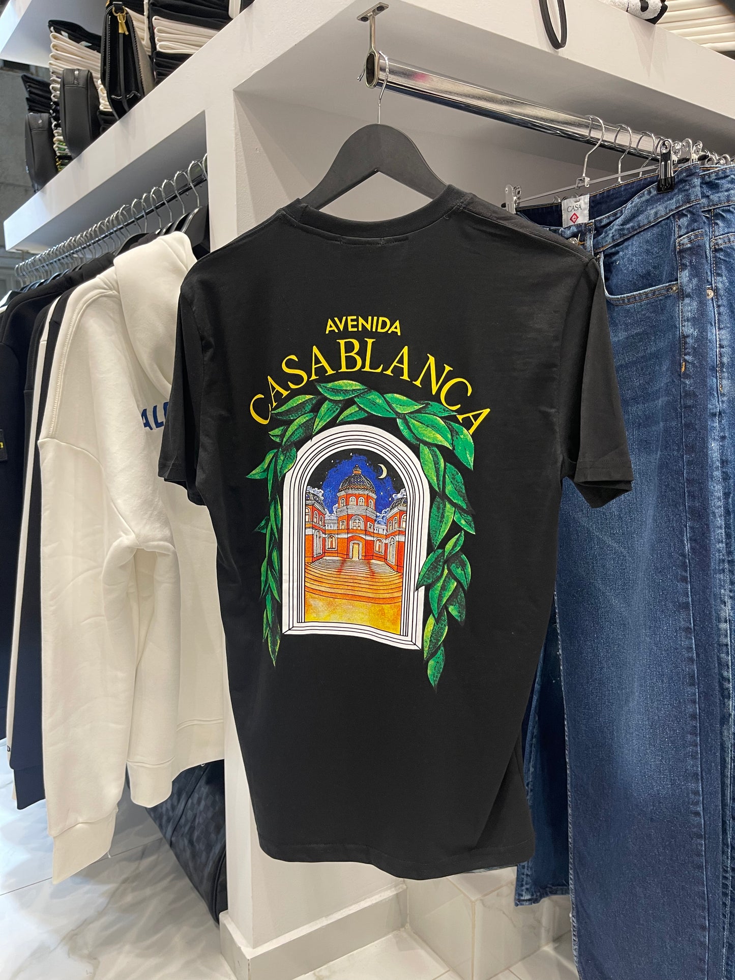 Casablanca Avenida Black - T-Shirt