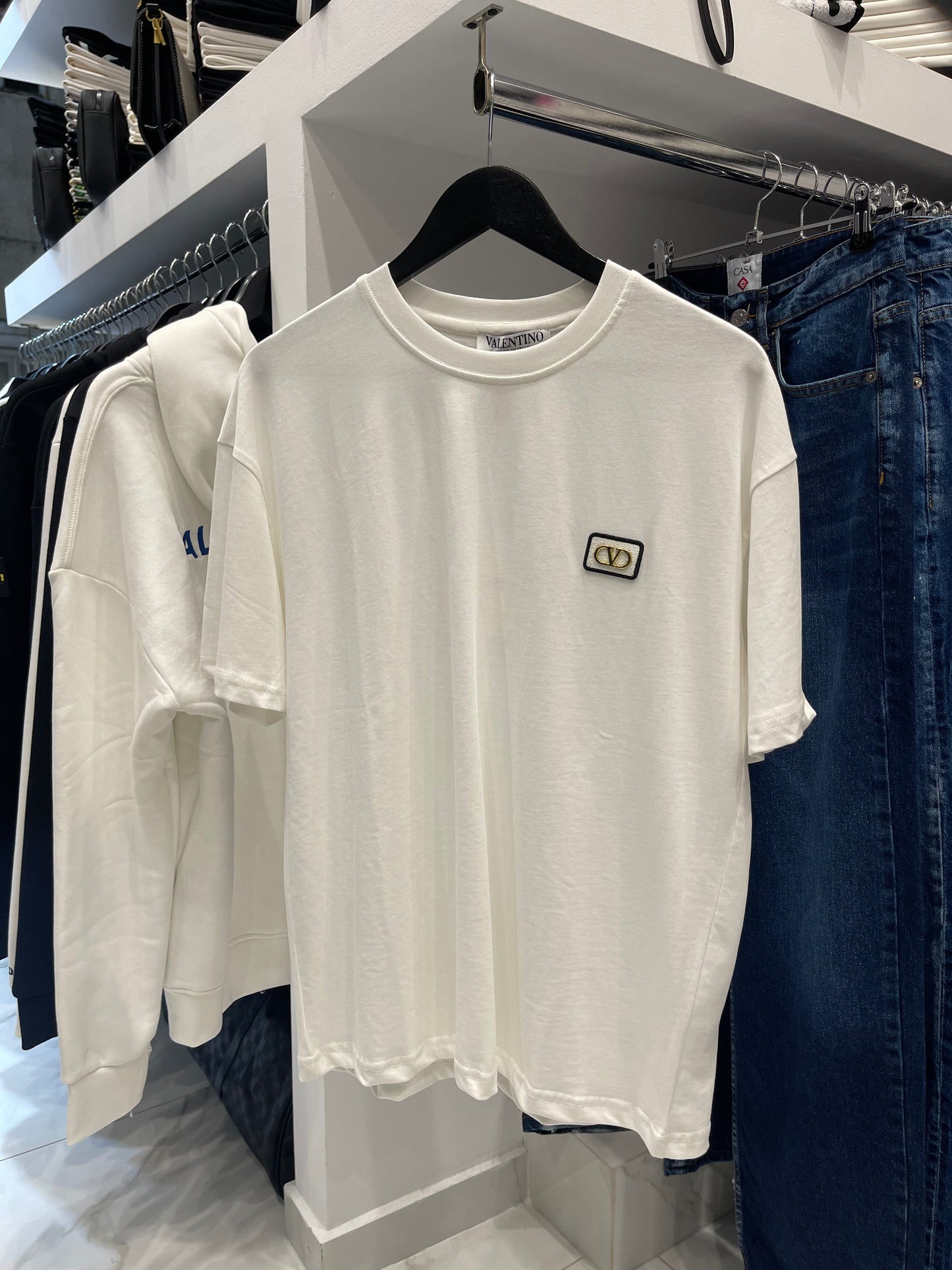 Valentino VLogo White - T-Shirt
