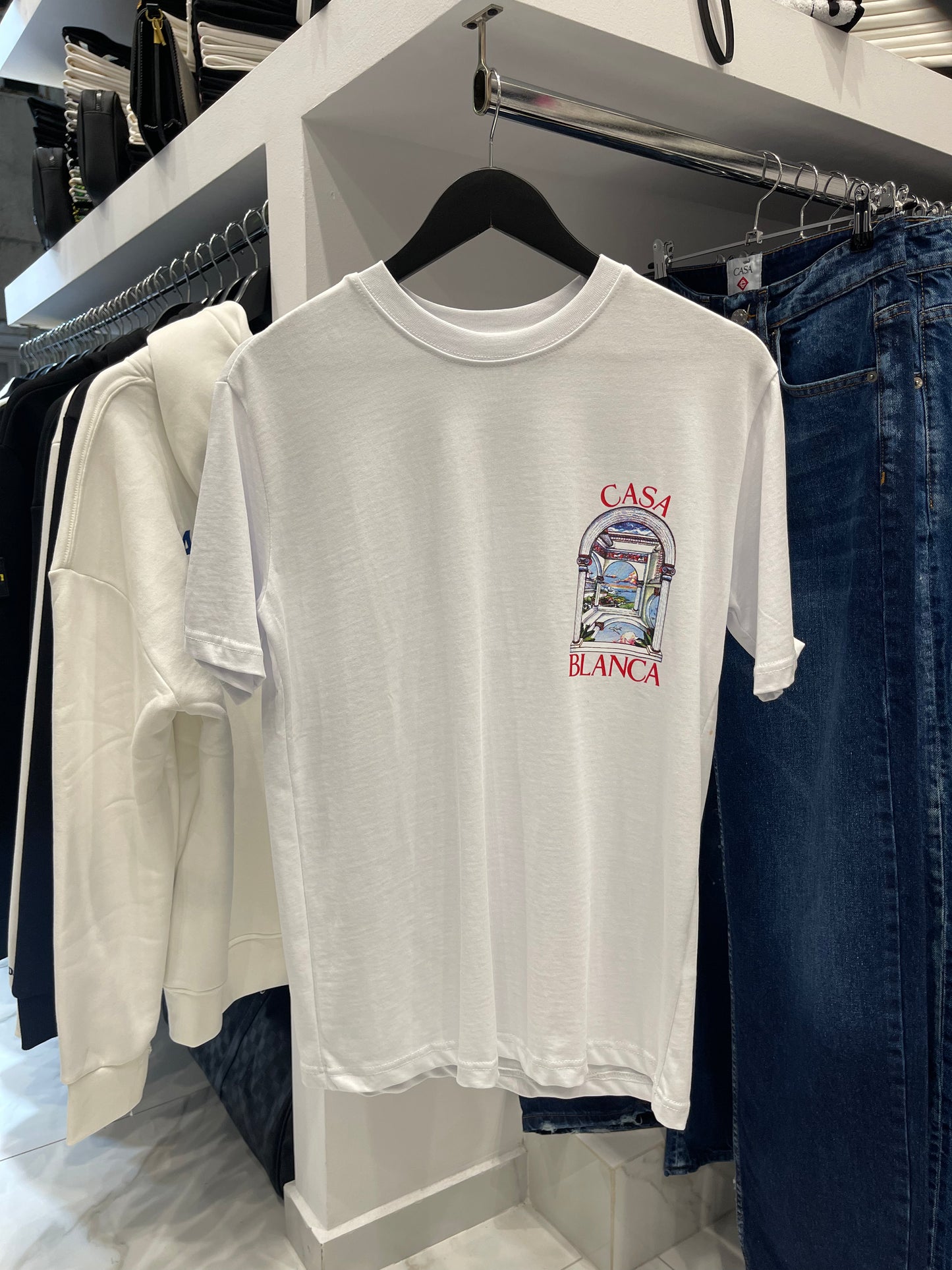 Casablanca Le Passage White - T-Shirt