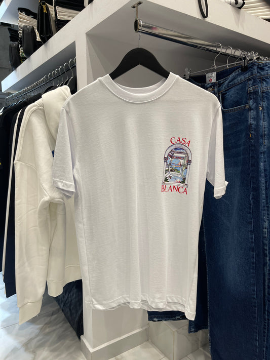 Casablanca Le Passage White - T-Shirt