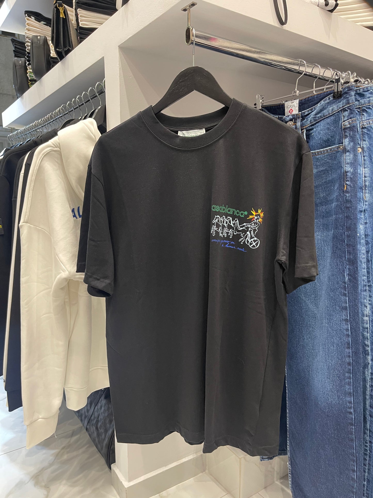 Casablanca Pentathlon Black - T-Shirt