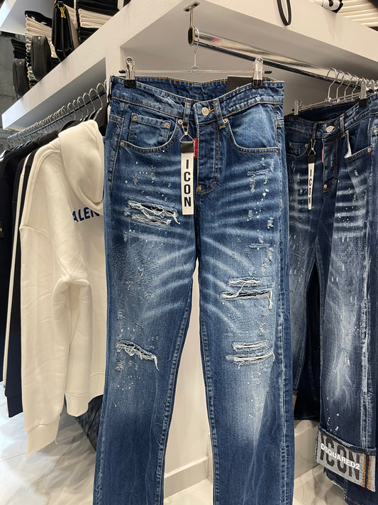 Dsquared Icon Blue Jean Baggy