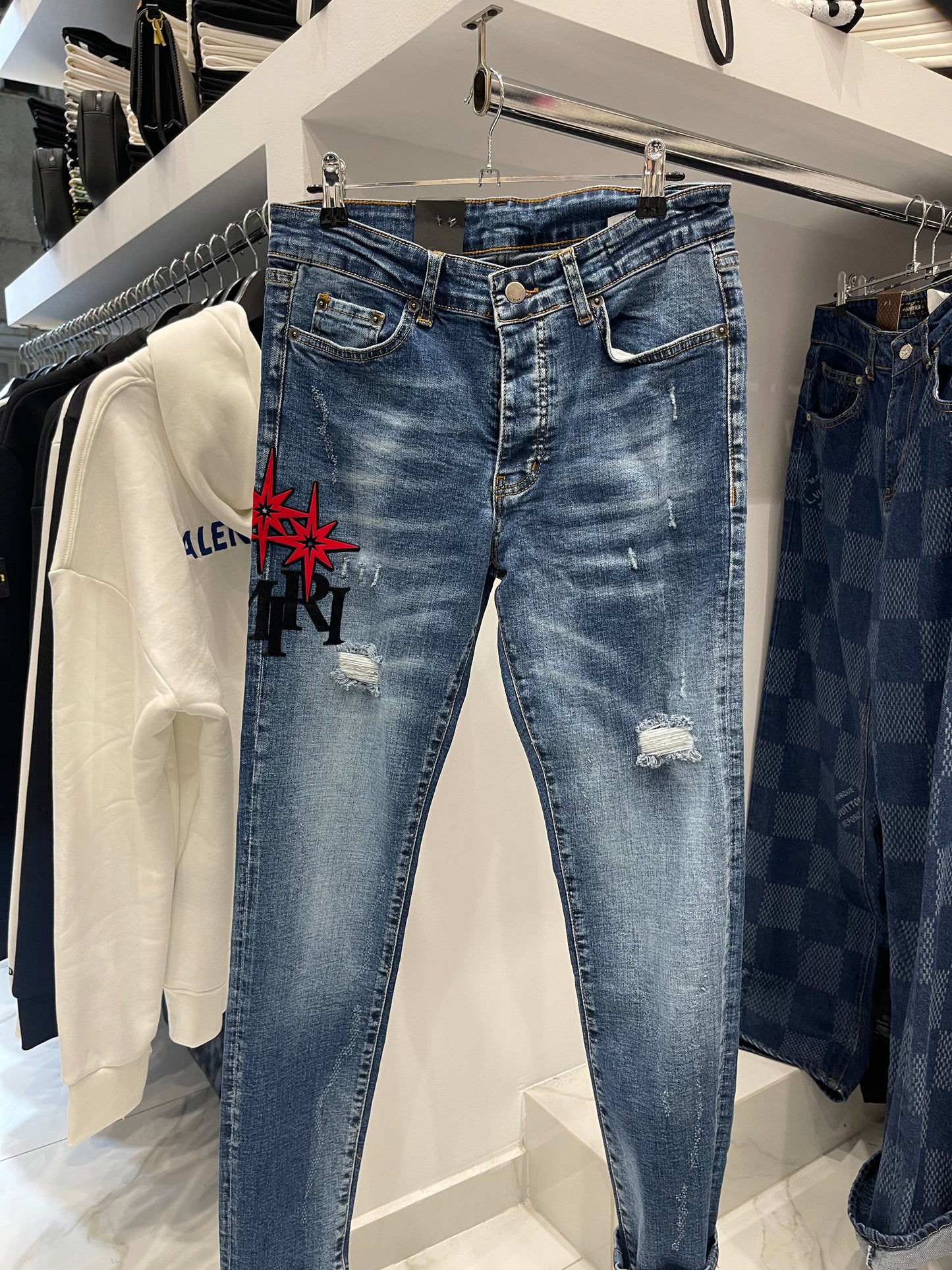 Amiri Blue Jean