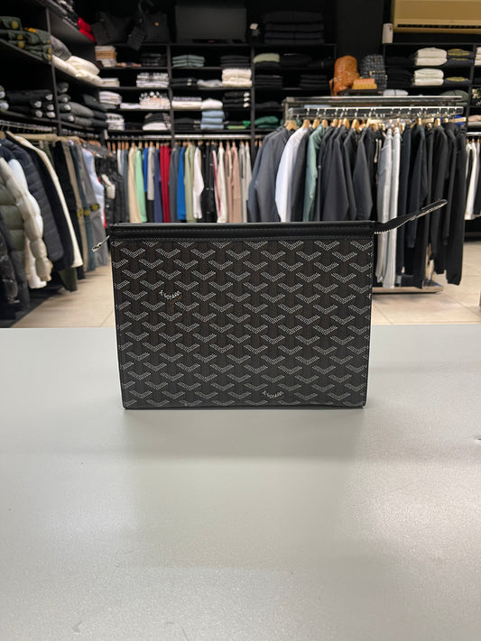 Goyard Pouch Black - Handle Bag