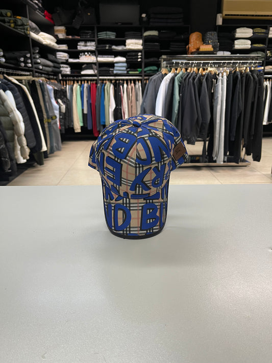 Burberry Cap - Beige Blue